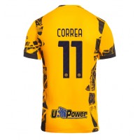 Dres Inter Milan Joaquin Correa #11 Rezervni 2024-25 Kratak Rukav